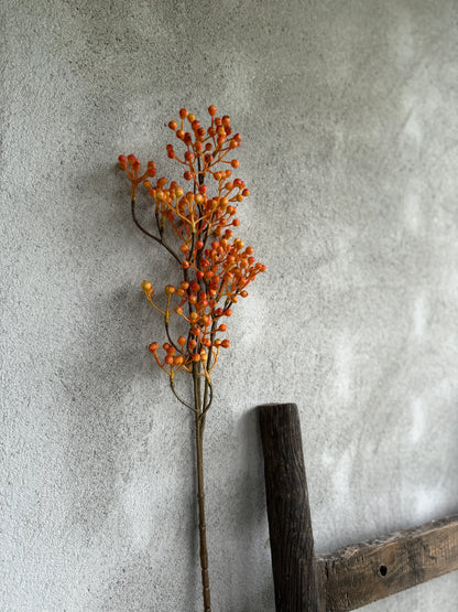 Kunst Rozebotteltak oranje – 80 cm