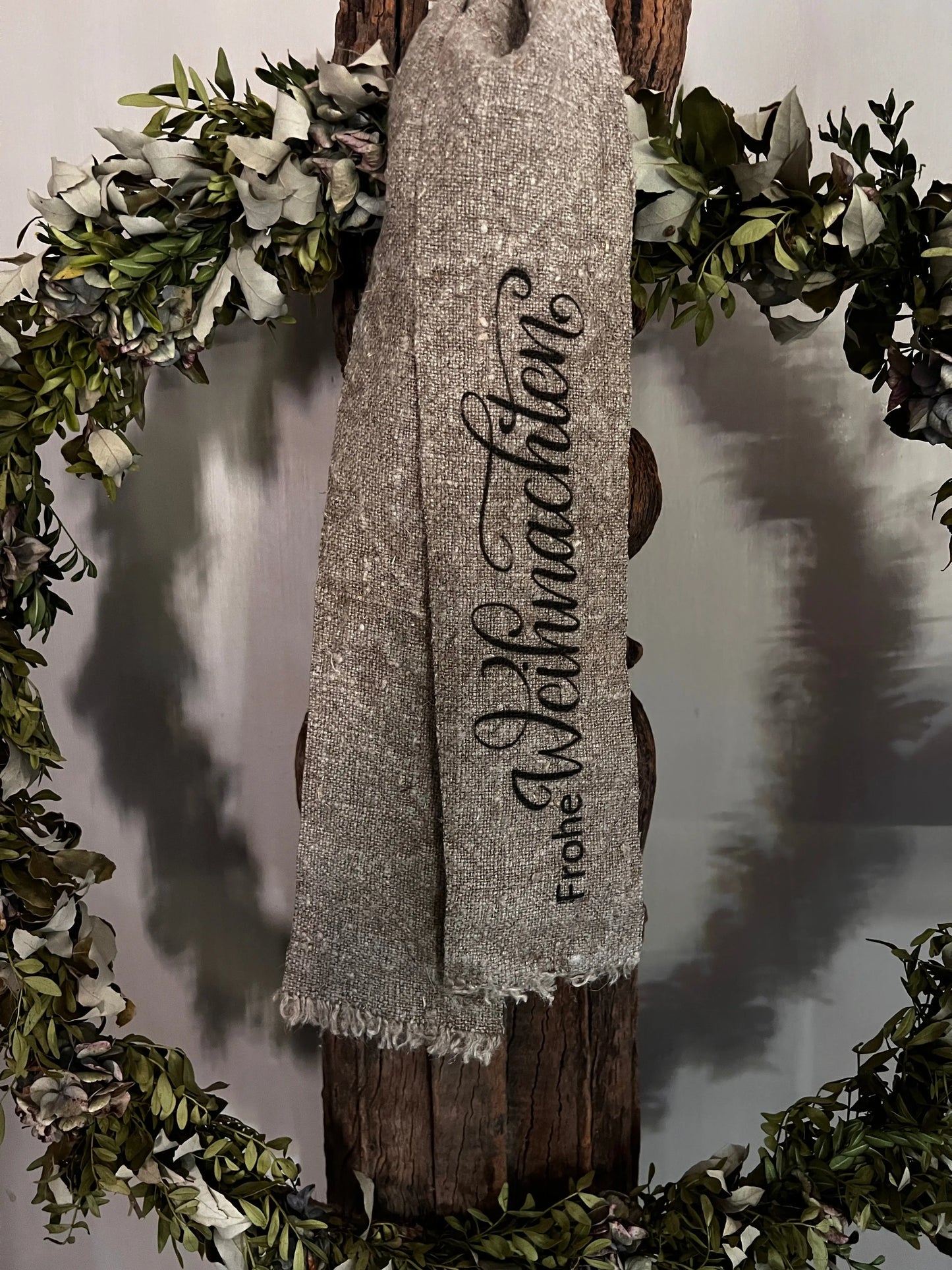Shabby ribbon "Frohe Weihnachten"