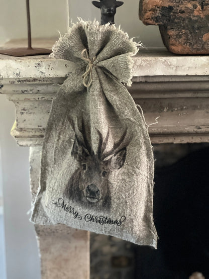 Decorative bag "Reindeer", 2 variants