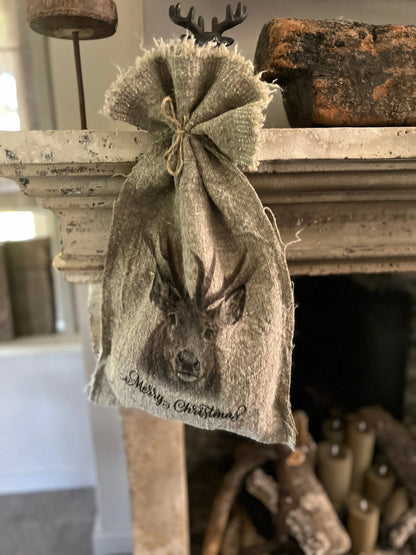 Decorative bag "Reindeer", 2 variants