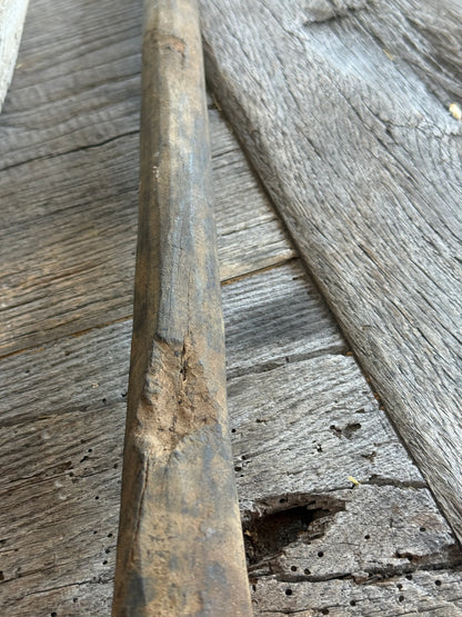 Oude houten lepel