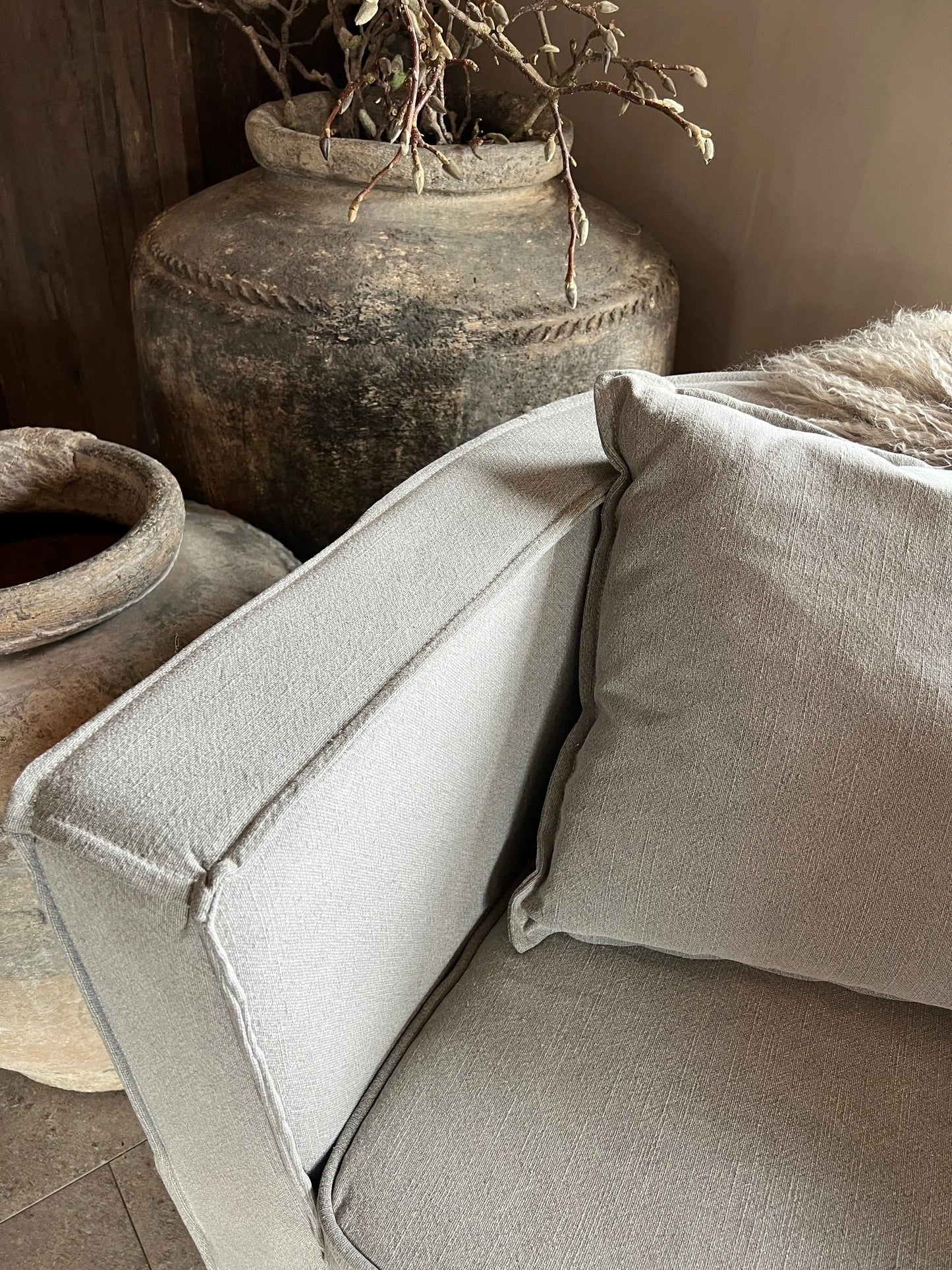 Armchair Kaat, Taupe