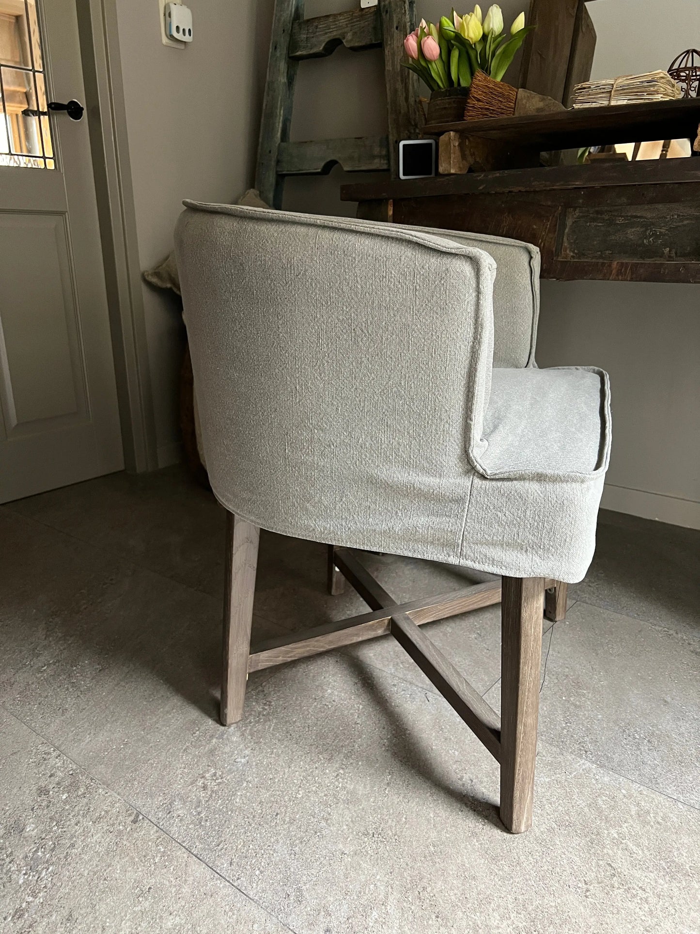 Chair Kaatje, Taupe, Beige or Anthracite