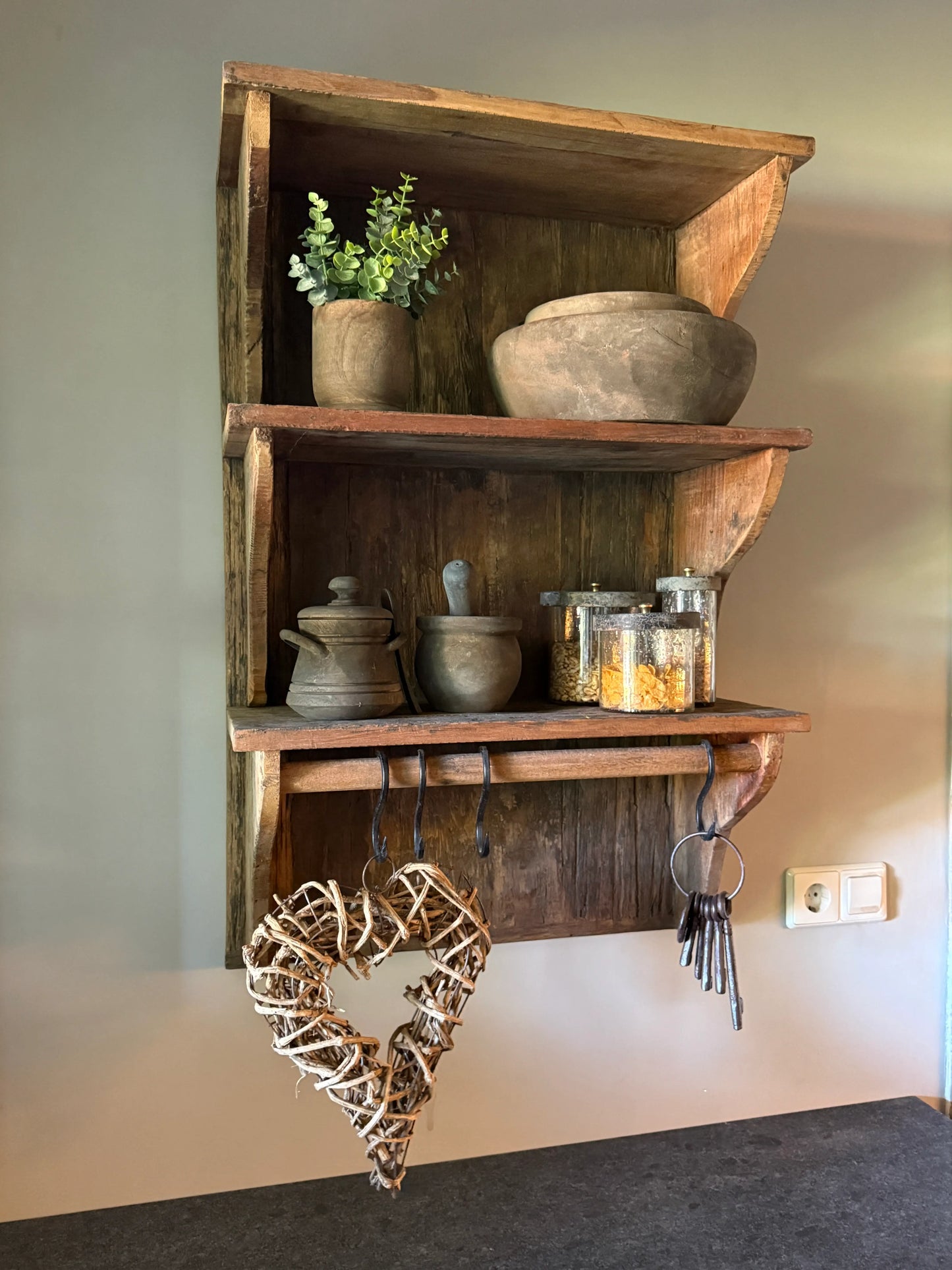 Landelijk Wandrek 90x60x26