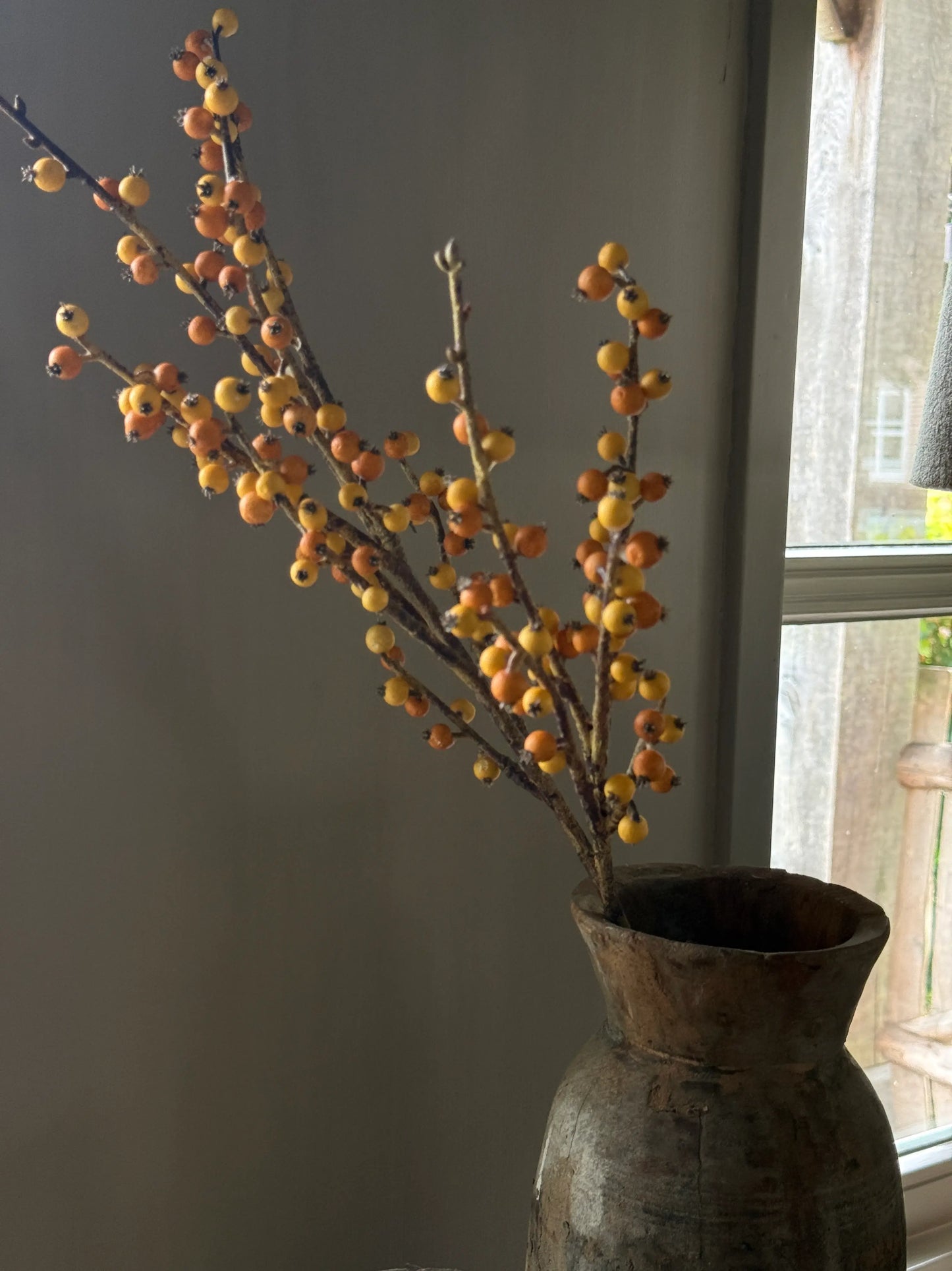 Kunsttak Autumn Berry 66 cm