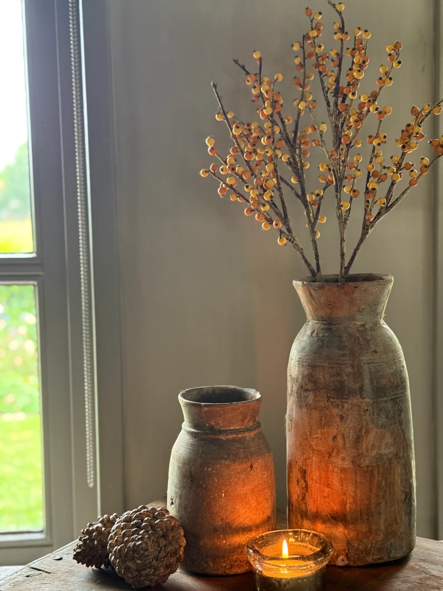 Kunsttak Autumn Berry 66 cm