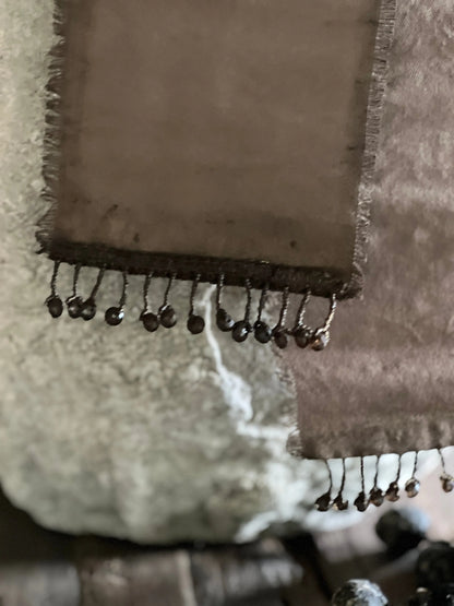 Dekoband Lindenstoff Boho und Lehm