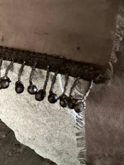 Dekoband Lindenstoff Boho und Lehm