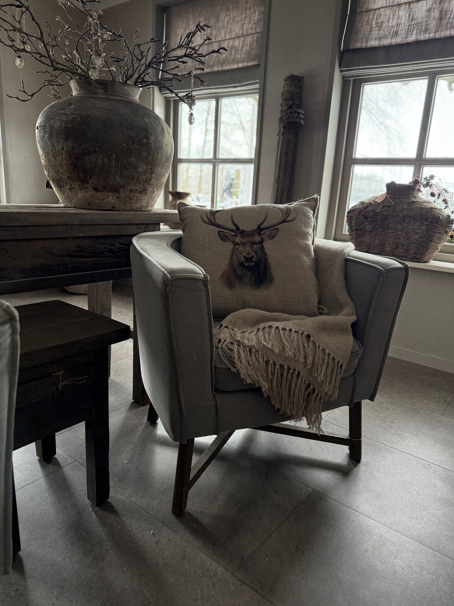 Shabby Rendier Kussen