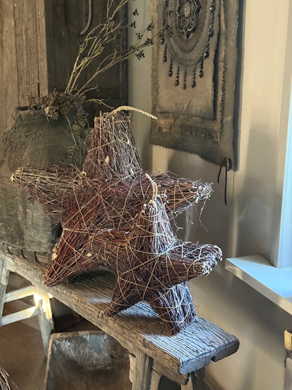 Kerstster van takjes – natuurlijke uitstraling