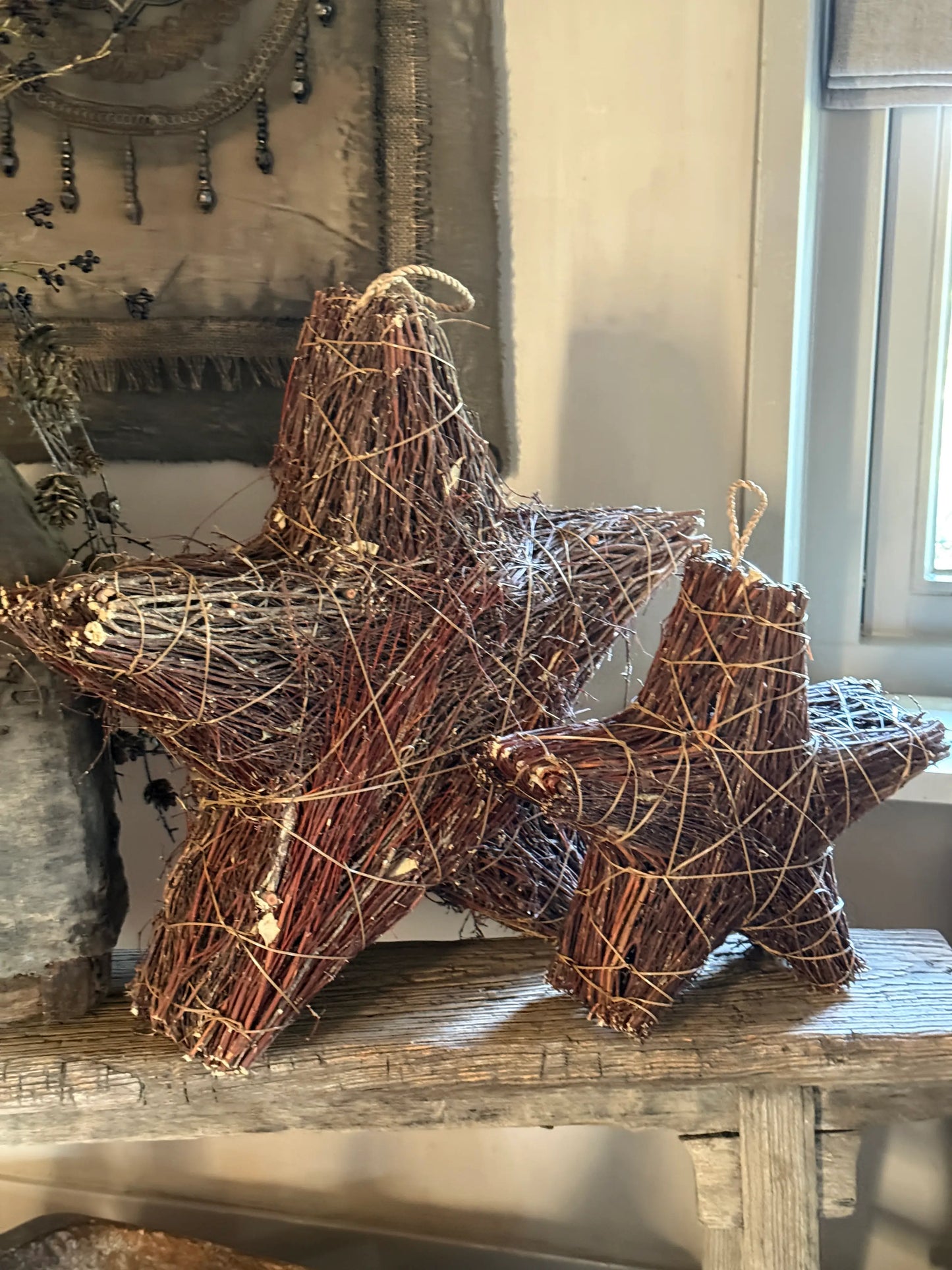 Kerstster van takjes – natuurlijke uitstraling