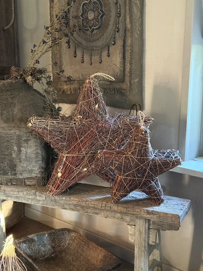 Kerstster van takjes – natuurlijke uitstraling