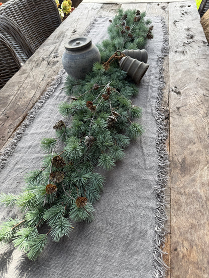 Larix tafelstuk Real Touch – 165 cm