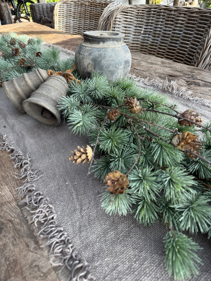 Larix tafelstuk Real Touch – 165 cm