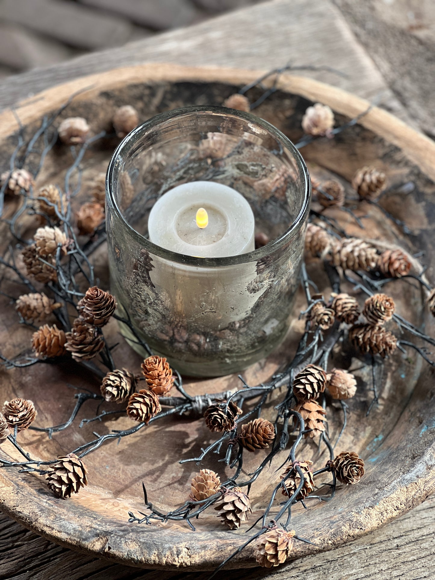 Pine Cone Wreath