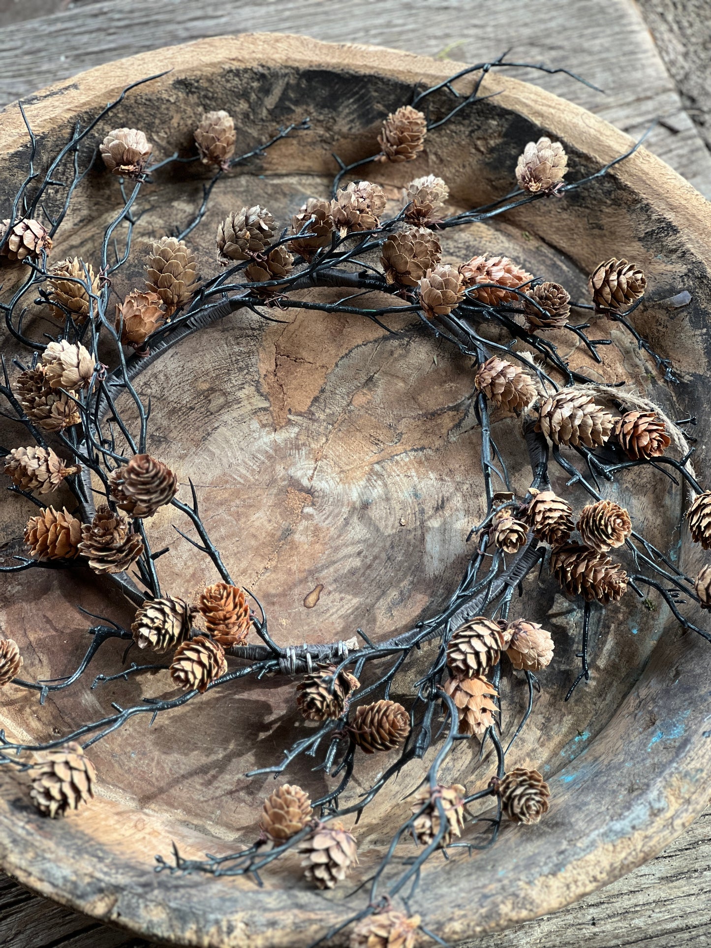 Pine Cone Wreath