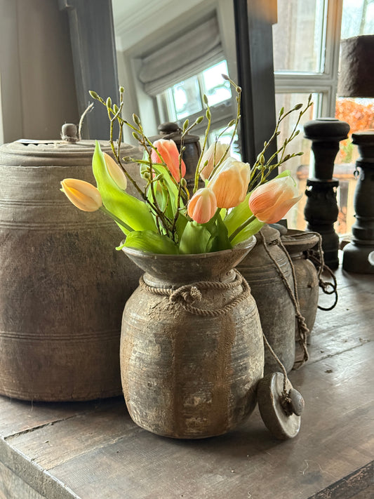 Bos Tulpen, 7 stuks, 31 cm. Perzik