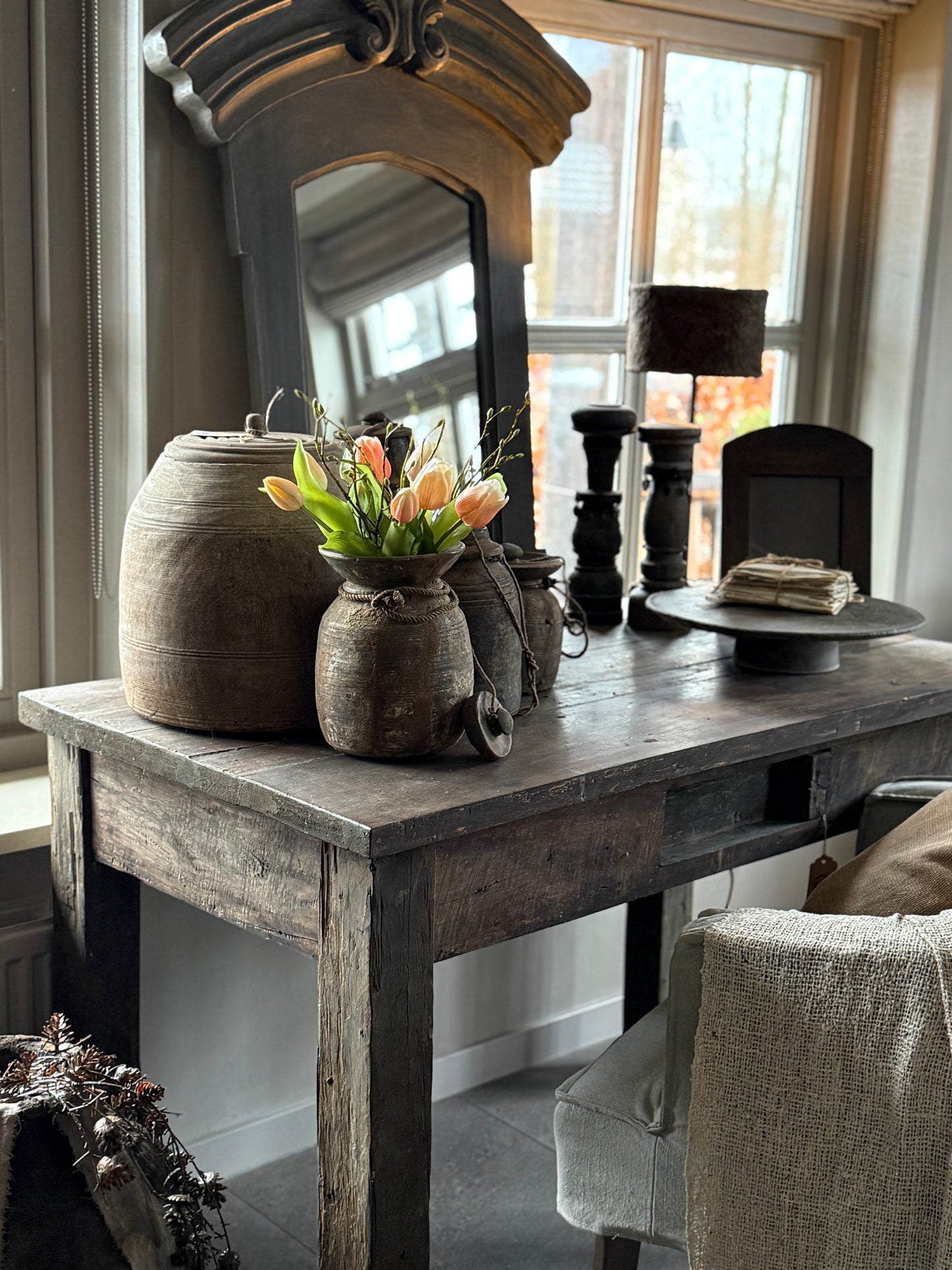 Bos Tulpen, 7 stuks, 31 cm. Perzik