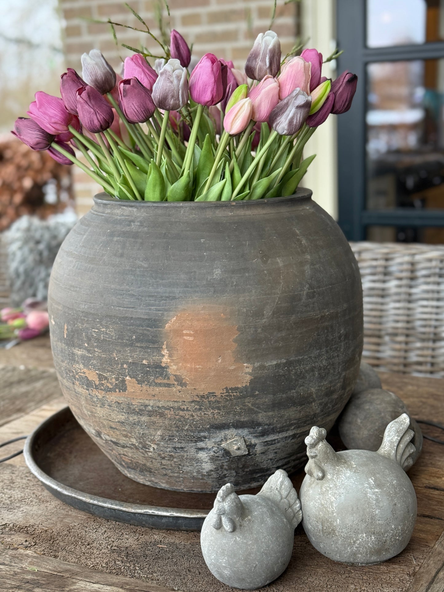 Oude Chinese pot – uniek decoratiestuk