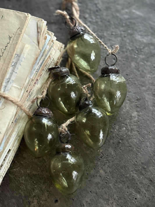 Tros glazen eitjes Groen