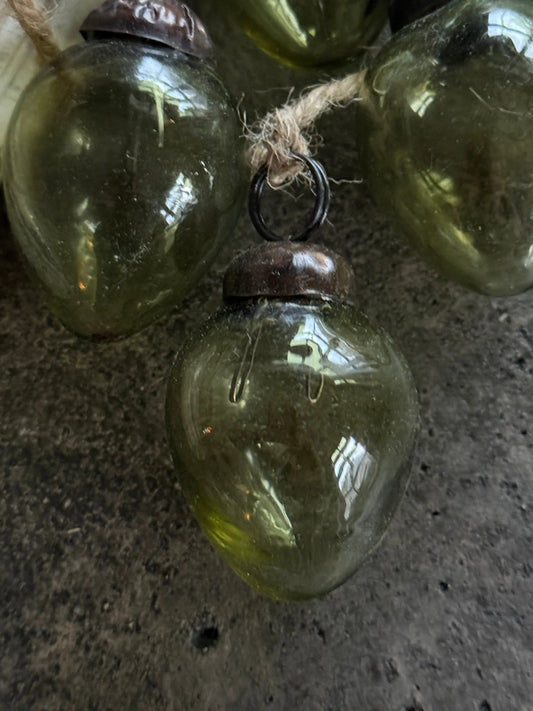 Tros glazen eitjes Groen