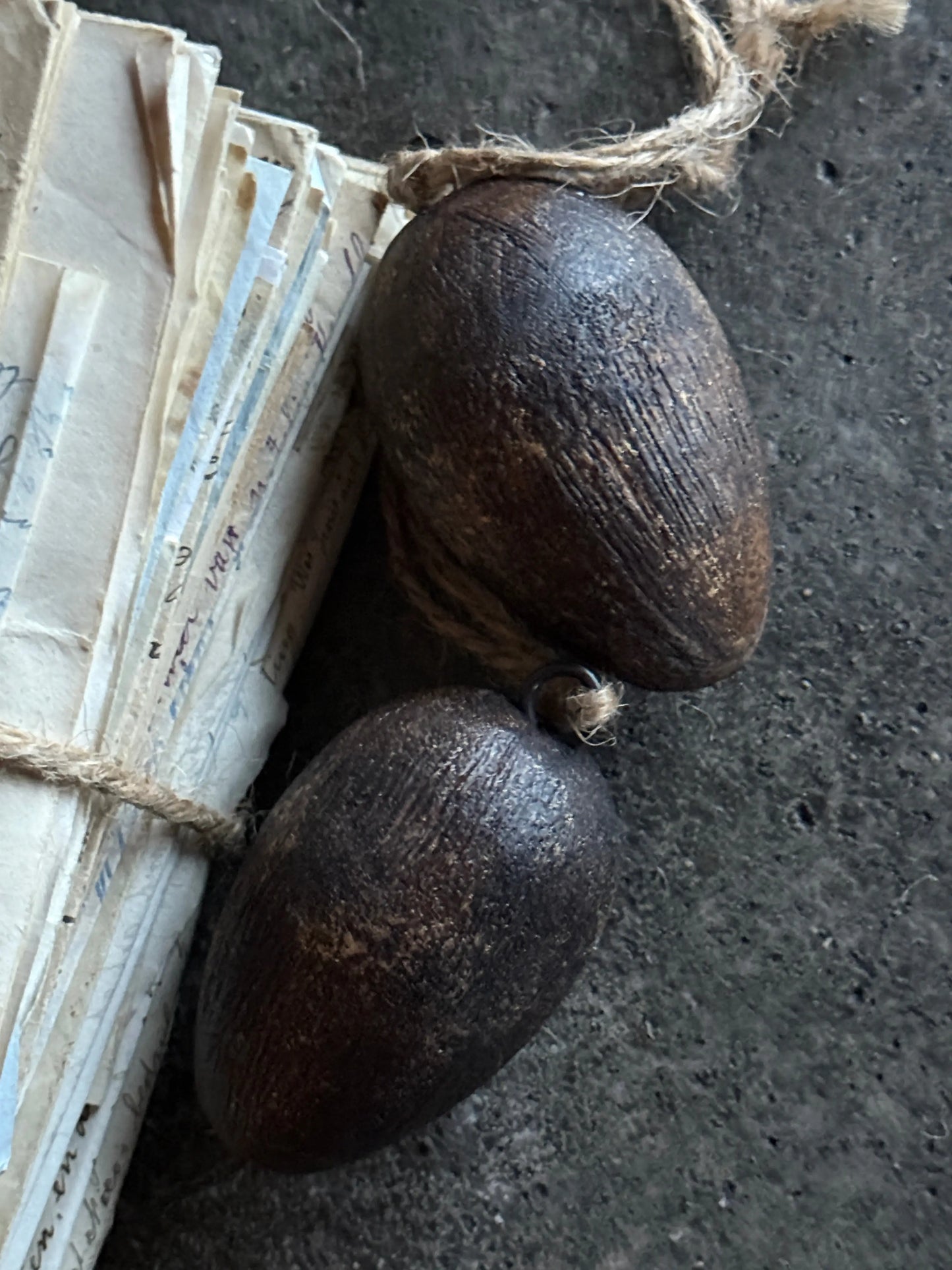 Wooden Egg Black