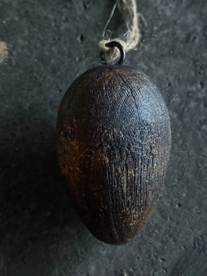 Wooden Egg Black