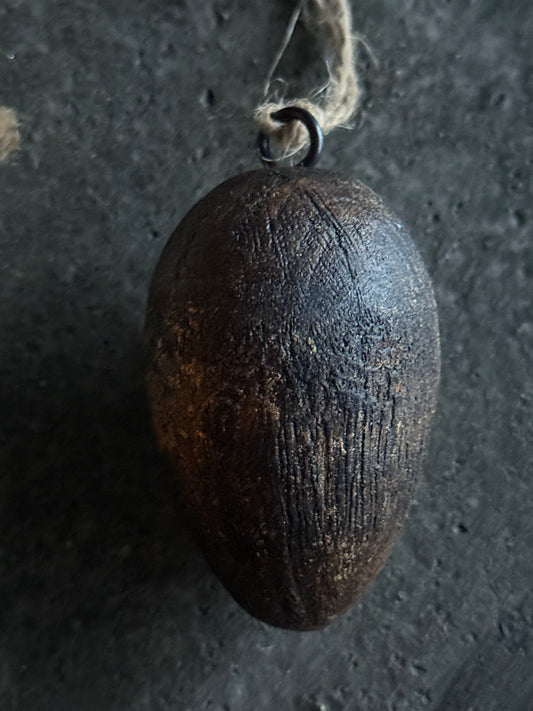 Houten Ei Zwart