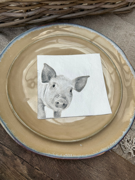 Paper Napkins – Farm Animals