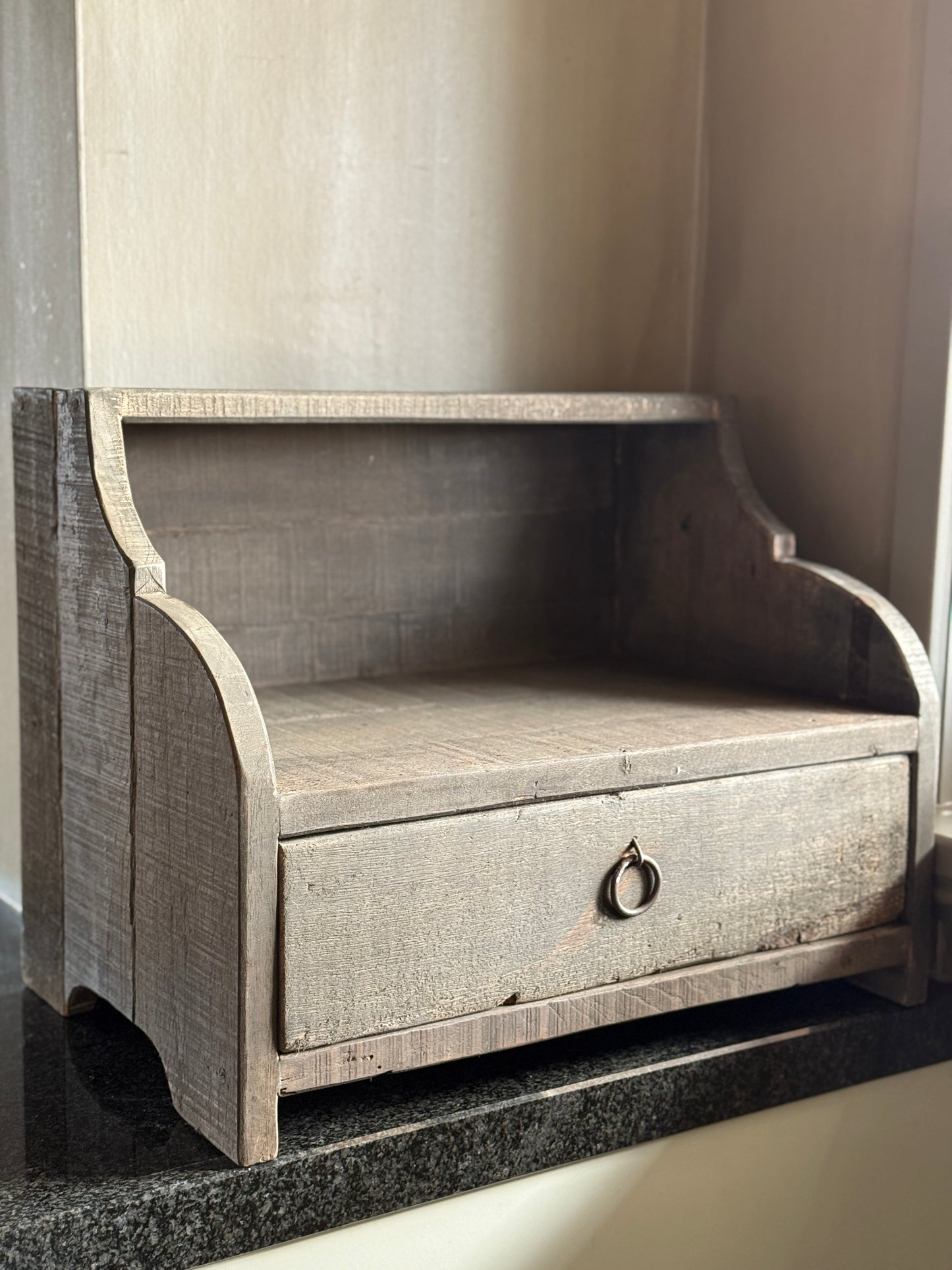 Gruttersbak met 1 lade