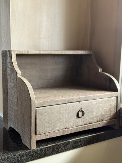 Gruttersbak met 1 lade