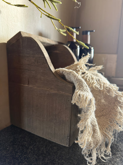 Gruttersbak met 2 vakken