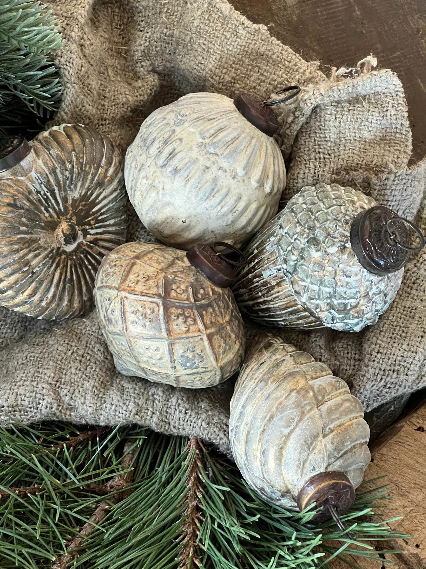 Weihnachtsanhänger „Zwiebel“ einfrieren