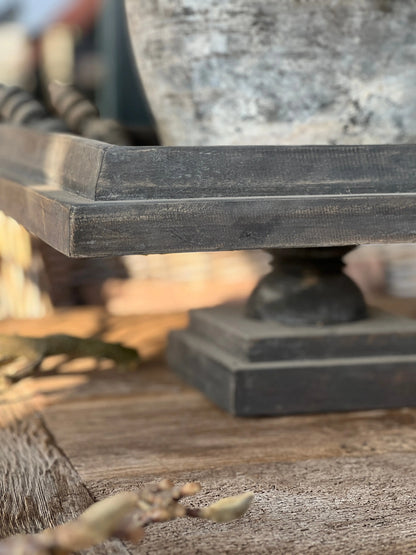 Footed tray, 50x50 cm. - Trapa Living