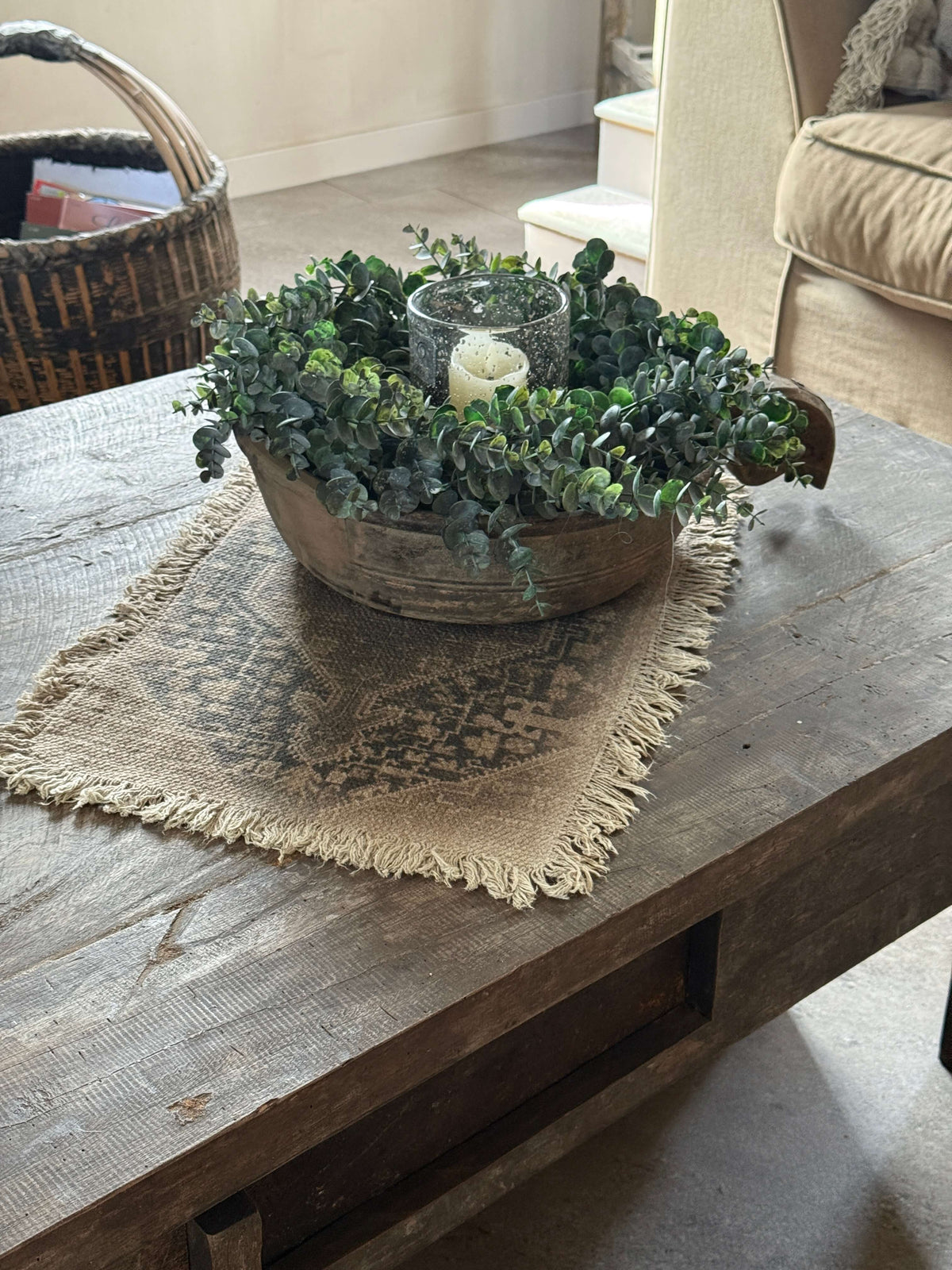 Oude schaal met oor – Trapa Living (LH12)