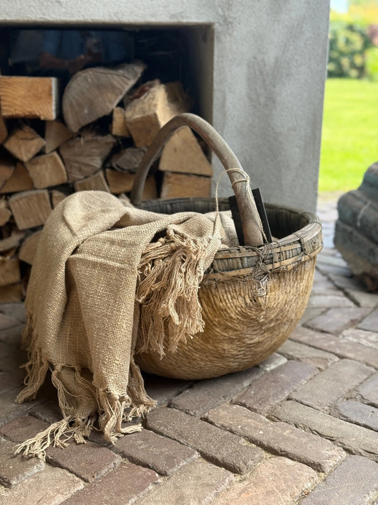 Old Chinese Picking Basket