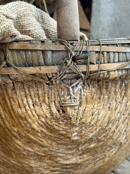 Old Chinese Picking Basket