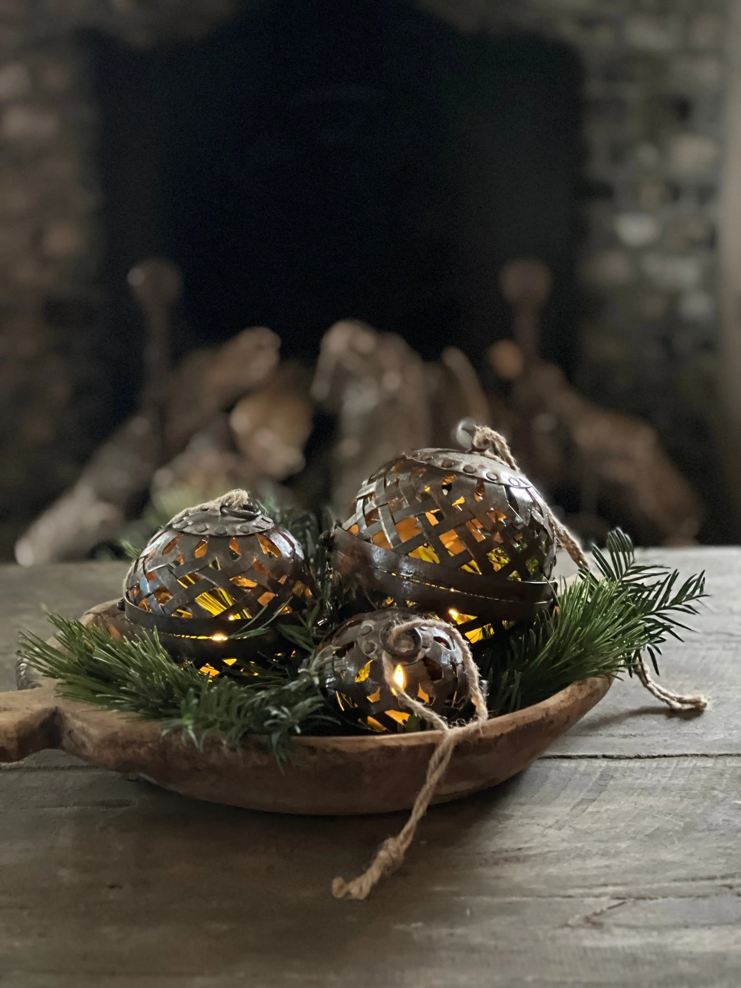 Dekokugeln Mini, Set à 3 Stück