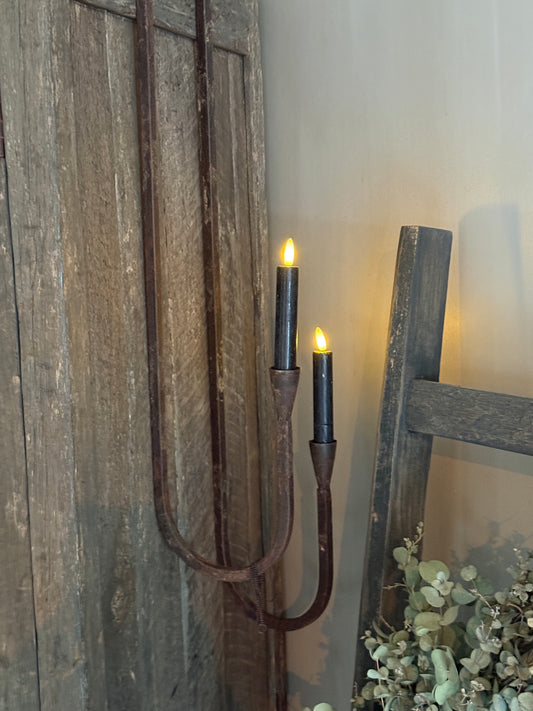 Luikhanger voor dinerkaars  Aura Peeperkorn Verkrijgbaar in 2 maten