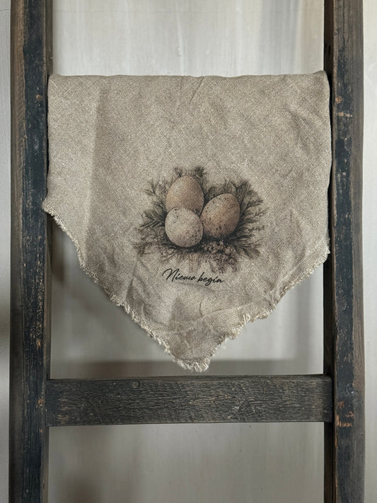 Shabby doek "Eieren"