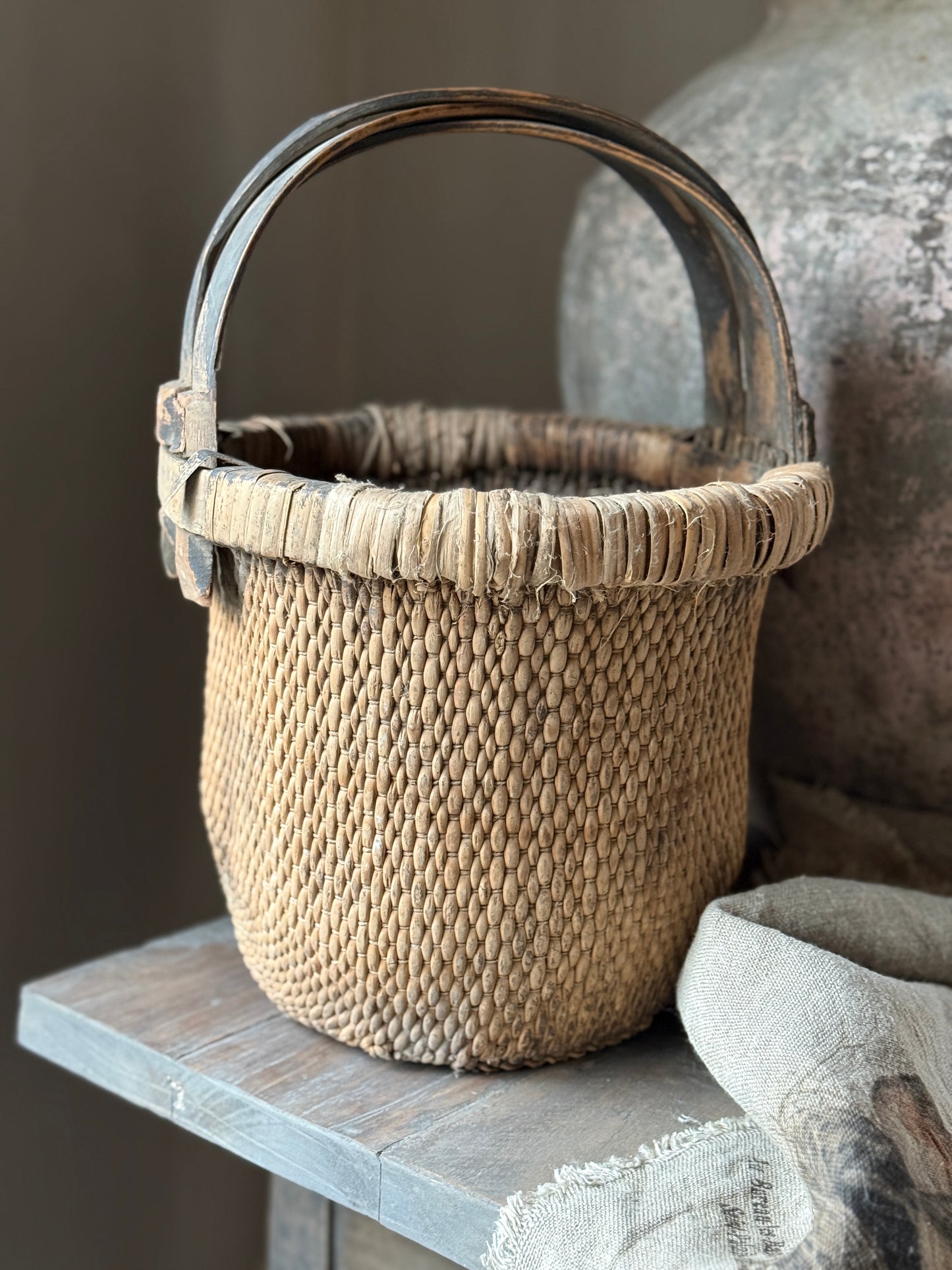 Oude Chinese Mand Mini