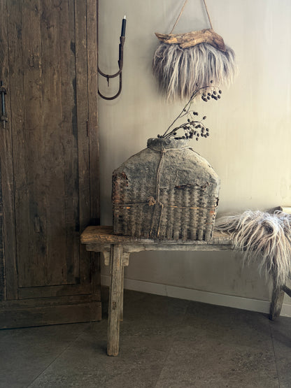 Authentic Clay Basket with Wire Bound XXL (12)