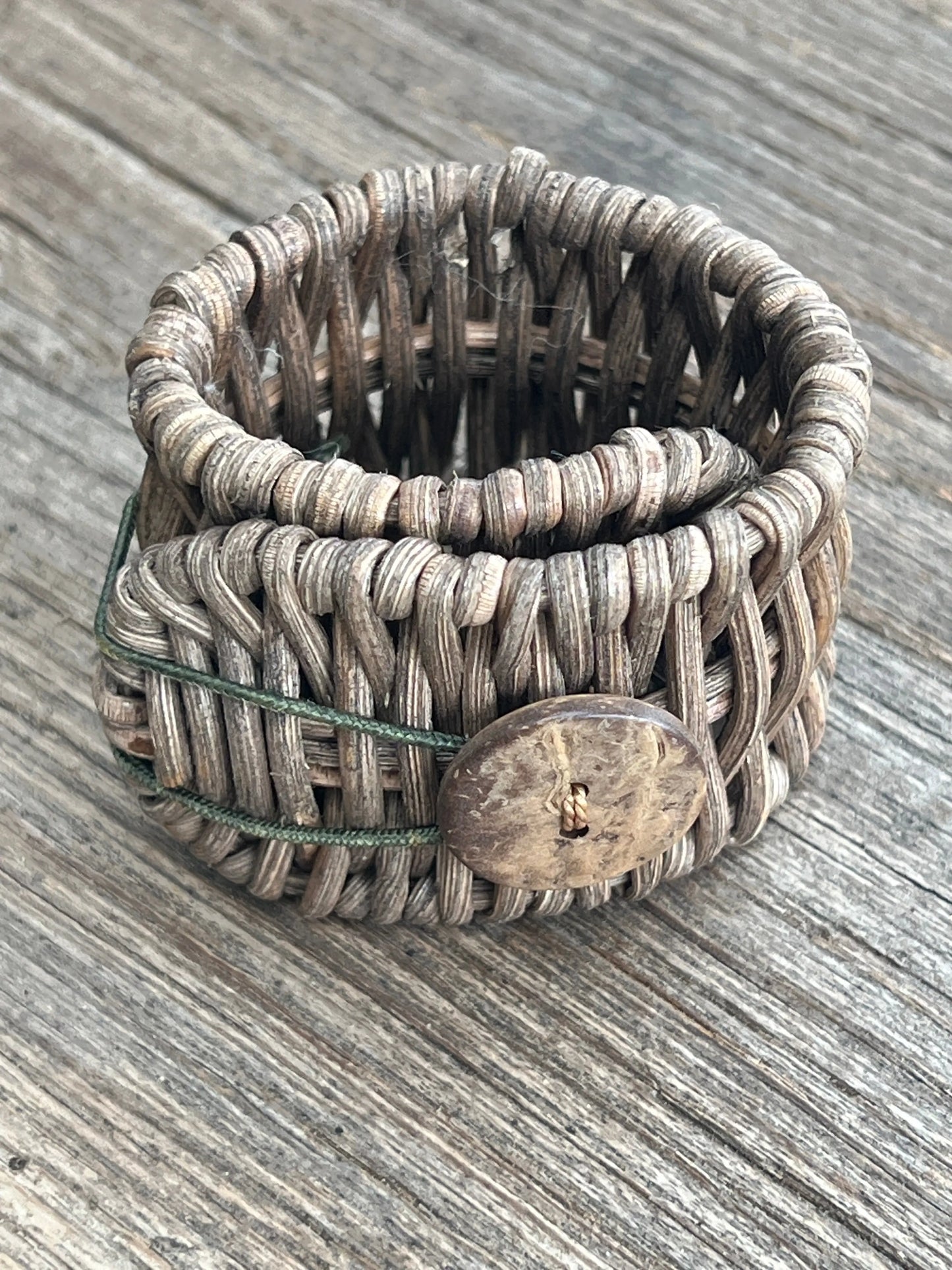 Napkin rings, Natural, set of 6 pieces