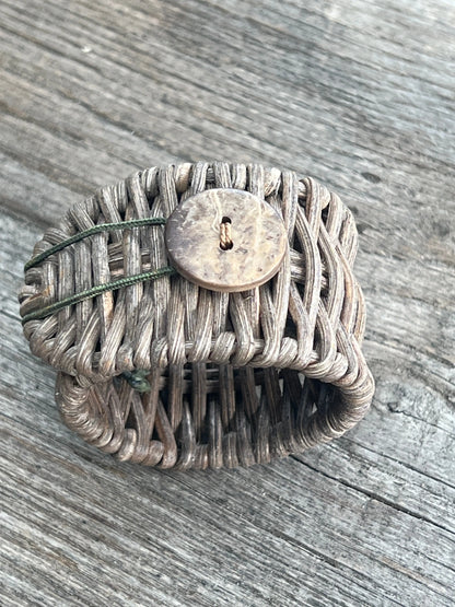 Napkin rings, Natural, set of 6 pieces