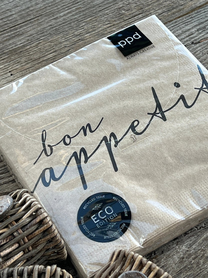 Servietten „Guten Appetit“, 20 Stück