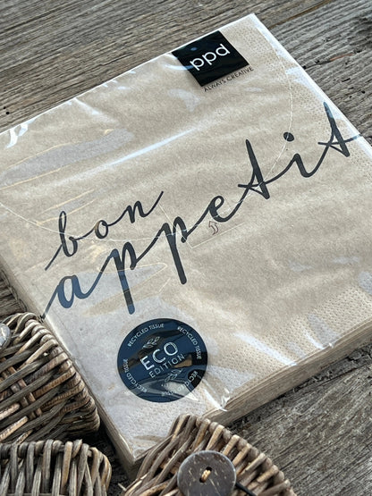 Servietten „Guten Appetit“, 20 Stück