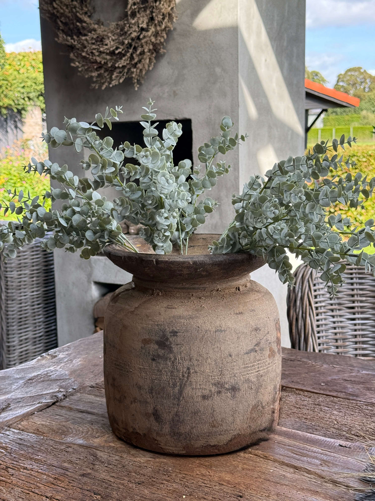 Nepalese pot/vaas – oude pot uit India