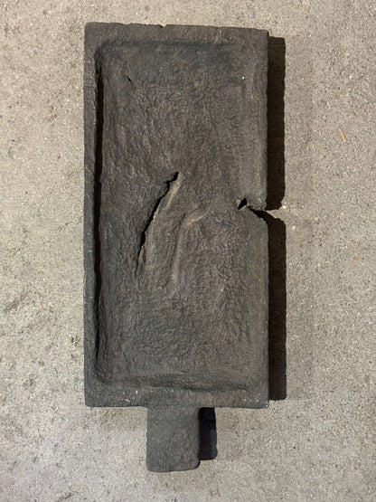 Holztablett mit Stiel