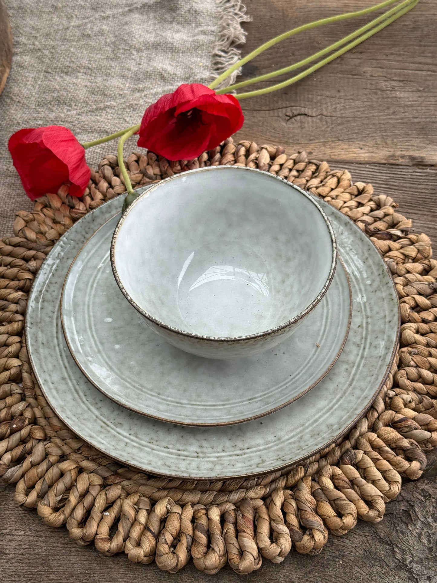 Tischset-Blume-Handmade