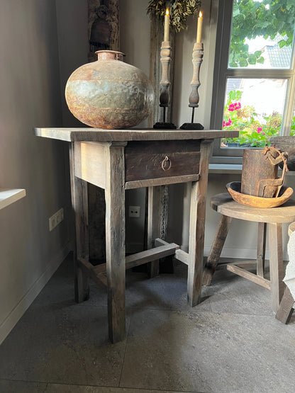Side table Driftwood with 1 drawer - Trapa Living